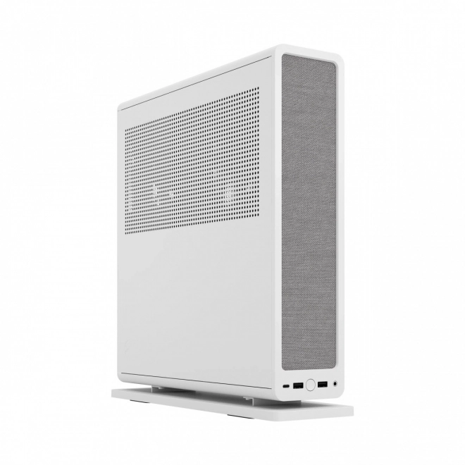 Witte pc-behuizing Ridge mITX PCIE 4.0
