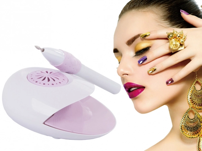 Draadloze nageldroger en nagelknipset