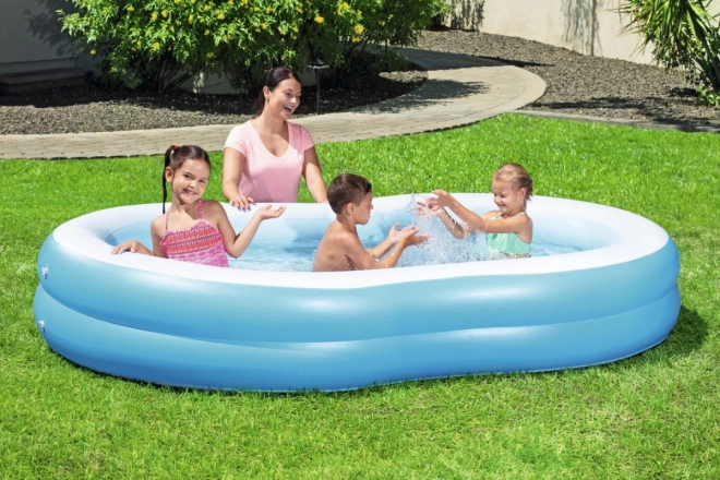 Opblaasbaar familiezwembad 2.62m x 1.57m x 46cm