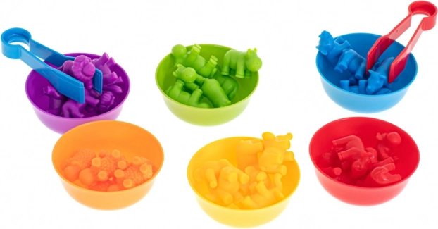 Kleuren sorteren en tellen