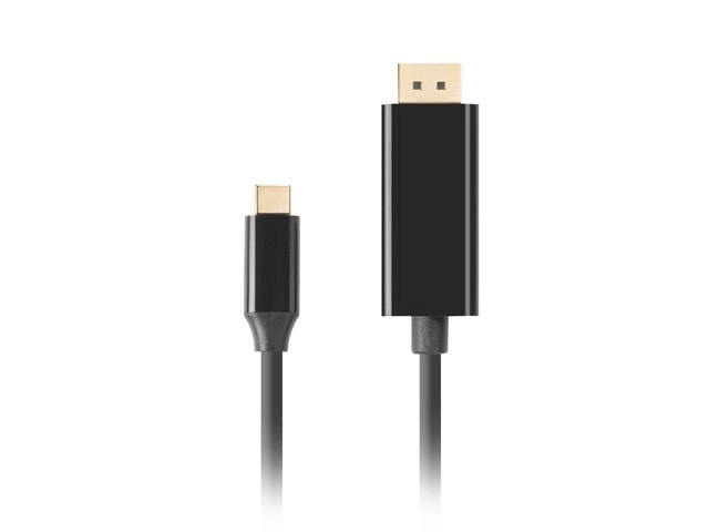 USB-C naar DisplayPort-kabel 1.8m 4K 60Hz zwart