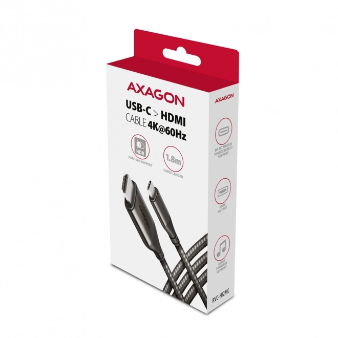 Adapter USB-C naar HDMI 4K/60Hz 1,8m