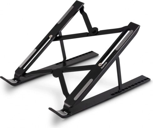 Opvouwbare lichte laptopstandaard 15,6" zwart