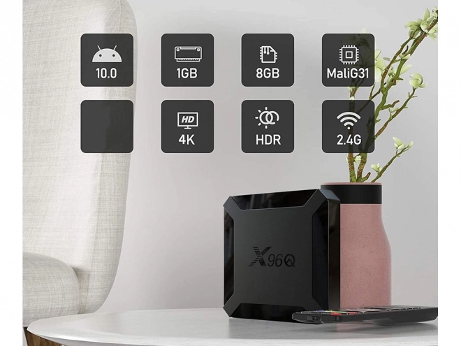Smart TV Box Multimedia Player met Android HDMI