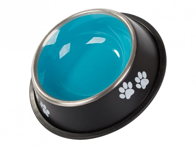 Antislip kom voor honden van roestvrij staal 1l
