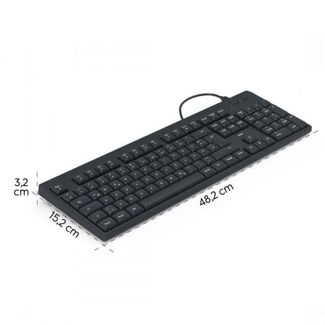 bedrade toetsenbord Hama CK-100 zwart