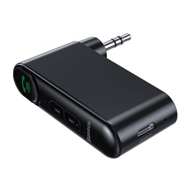 Baseus Qiyin AUX Bluetooth-ontvanger voor auto zwart