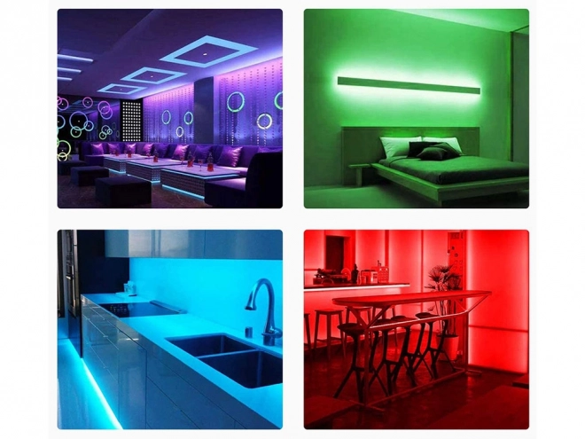 Waterdichte LED-strip RGB 4,5 m met afstandsbediening