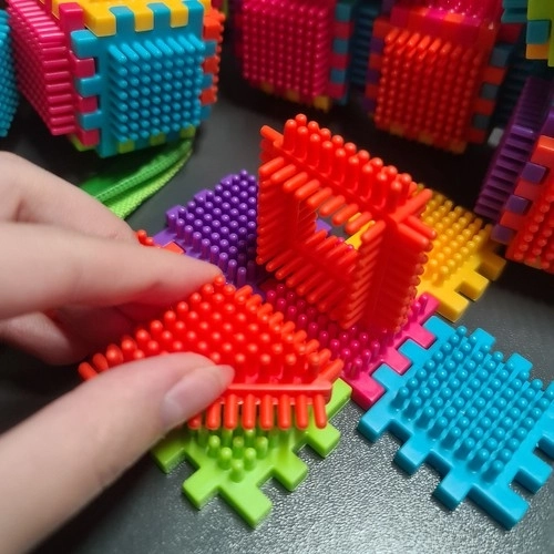 Creatieve bouwblokken Egels - 192 delen