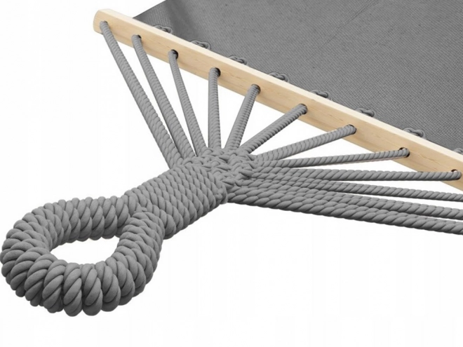 Tuin hangmat XL met houten spreidstokken