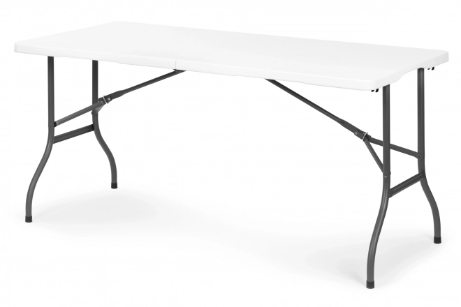 Opvouwbare cateringtafel 153 cm wit MultiGarden