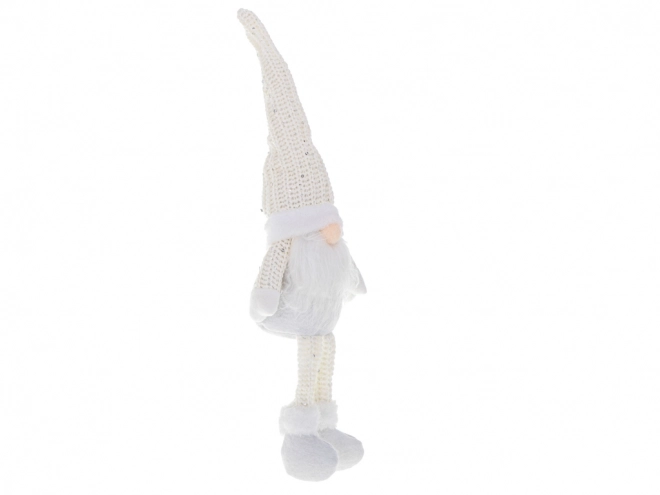 Kerstkabouter met witte baard 47cm