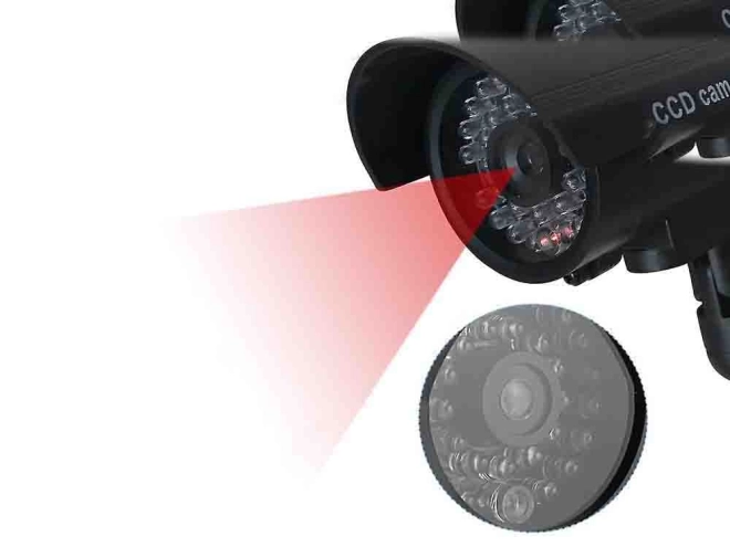 Buitenwand Dummy Camera met LED en Zonne-energie