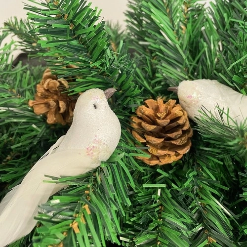 Kerstboomversieringen - vogeltjes 2 stuks. Ruhhy 22338