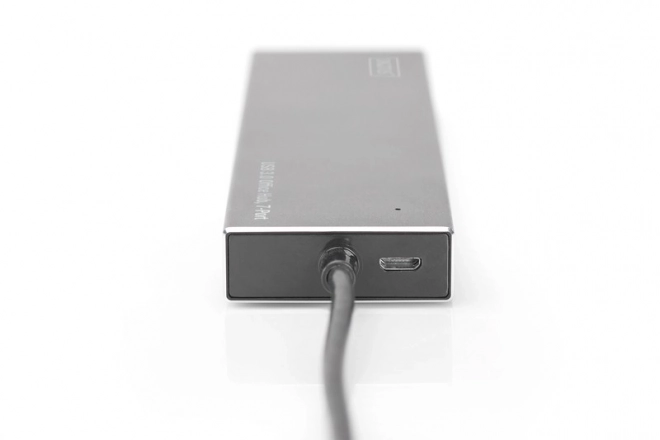 USB 3.0 hub 7-poorts, aluminium