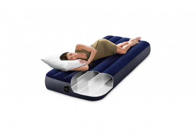 Opblaasbare matras 191x76 cm Velours INTEX