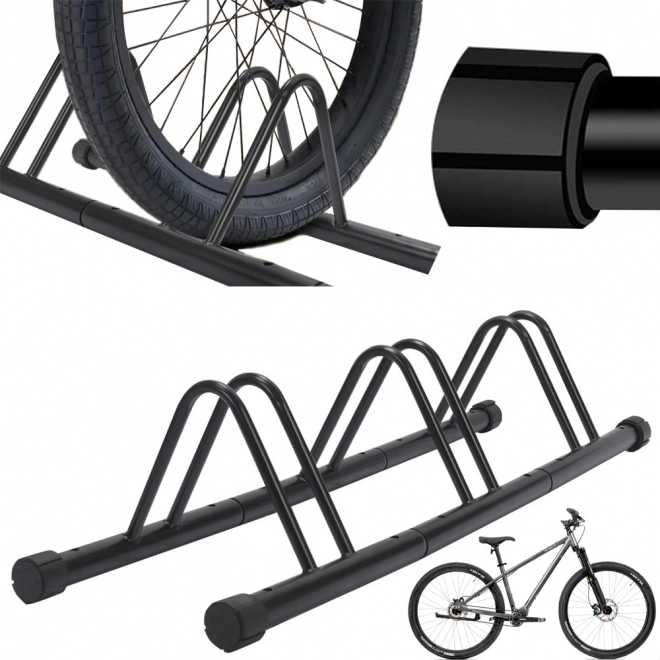 Standaard voor 3 fietsen voor opslag