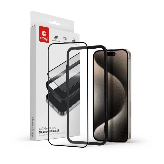 Gehard glas 9H voor iPhone 15 Pro
