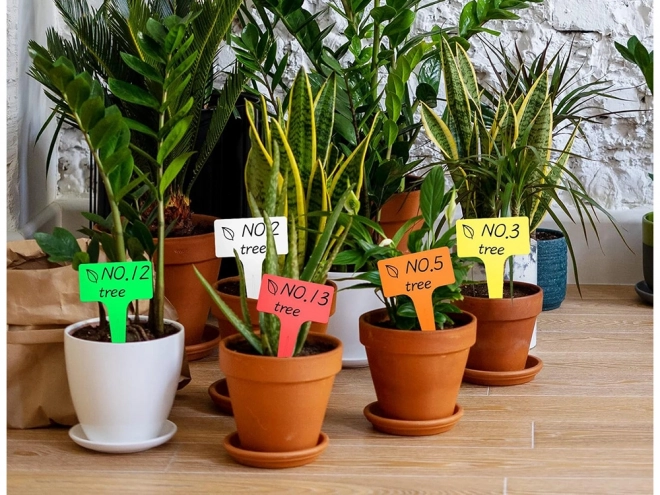 Set van 50 plastic plantlabels