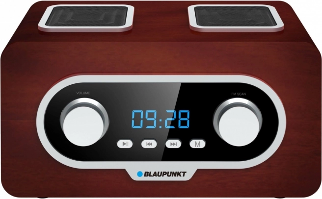 Draagbare FM-radio met PLL, SD/USB/AUX en accu