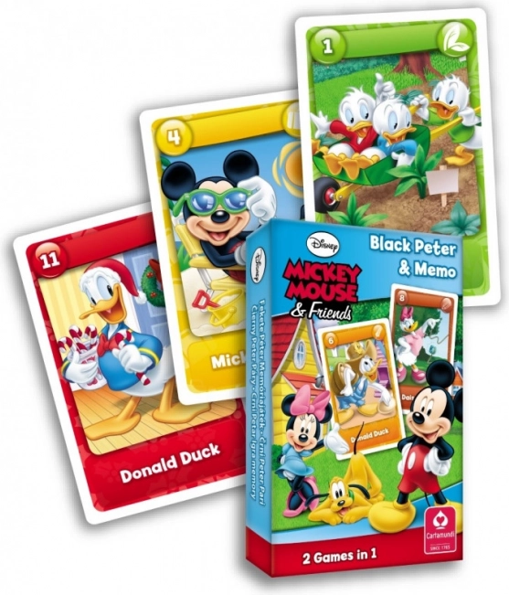 Kaartspel Zwarte Piet – MICKEY MOUSE