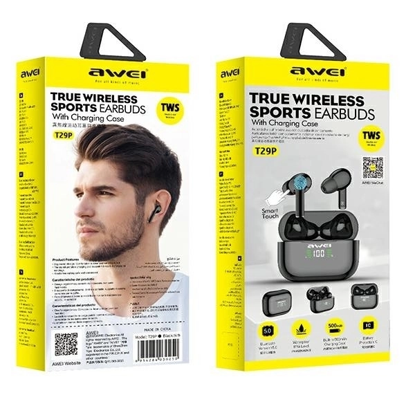 Draadloze oordopjes Awei T29P met Bluetooth 5.1