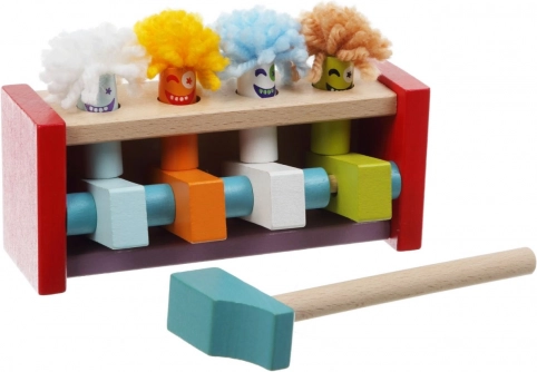 Springende clowns die vermaken en leren