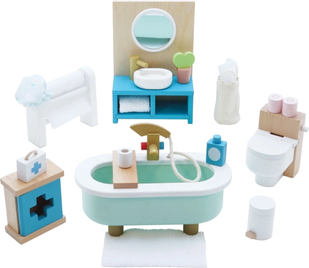 Le Toy Van Daisylane badkamermeubilair voor poppenhuis