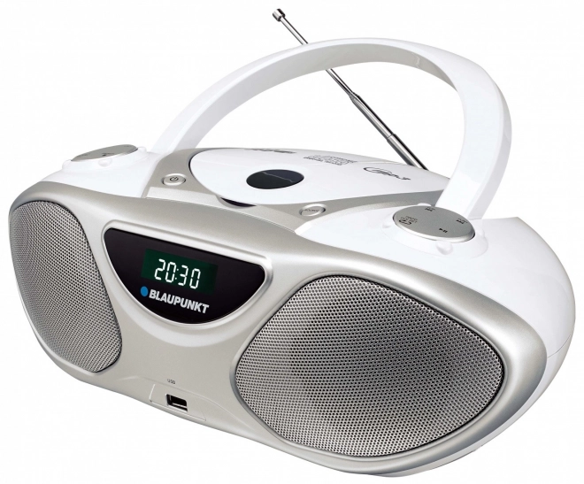 Draagbare radio-speler met CD MP3 USB AUX FM Blaupunkt BB14WH
