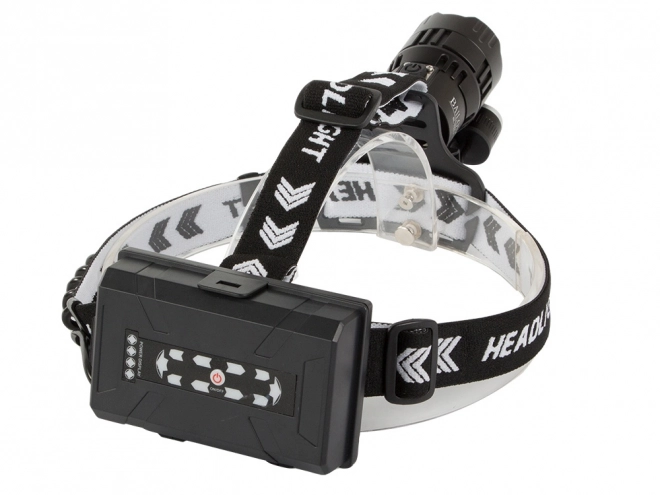 Professionele hoofdlamp Bailong met LED CREE XHP160 en powerbankfunctie