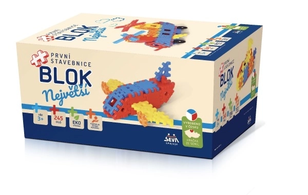 Bouwset BLOK Grootste plastic set