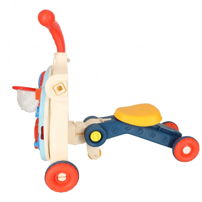 Multifunctionele kinderloopstoel en interactieve tafel 5-in-1