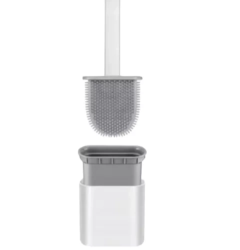 Siliconen toiletborstel voor badkamer