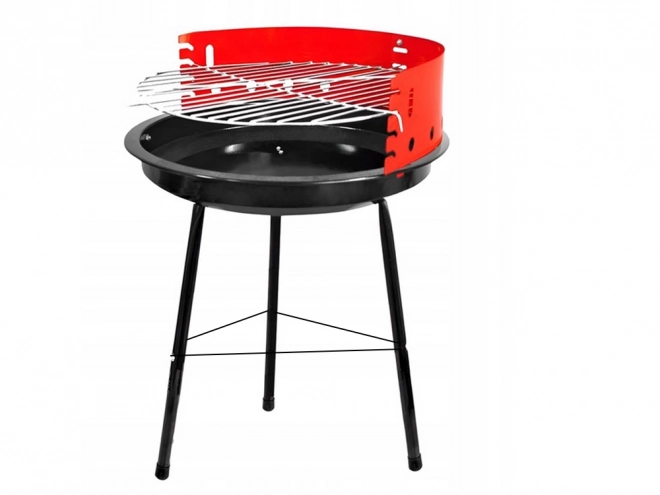 Tuin draagbare kampeerbarbecue op houtskool