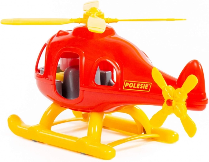 Cockpit met piloot en ramen