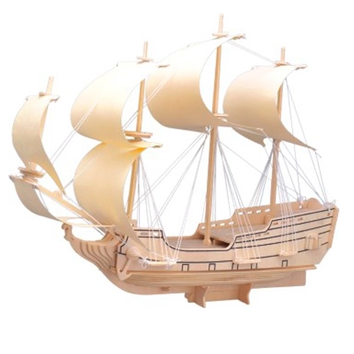 Houten 3D-puzzel Zeilschip Orel