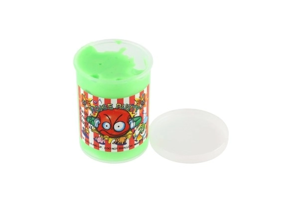 Sliz - massa 80g scheetend 6x5cm mix soorten 6 kleuren 24st in doos