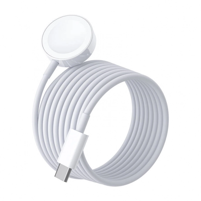 Oplader Choetech voor Apple Watch USB-C wit