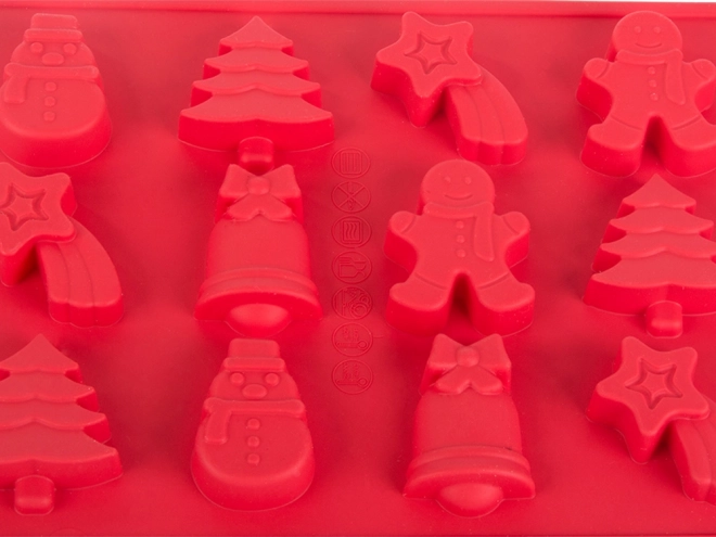 Kerstvormen voor peperkoek set van 6 stuks