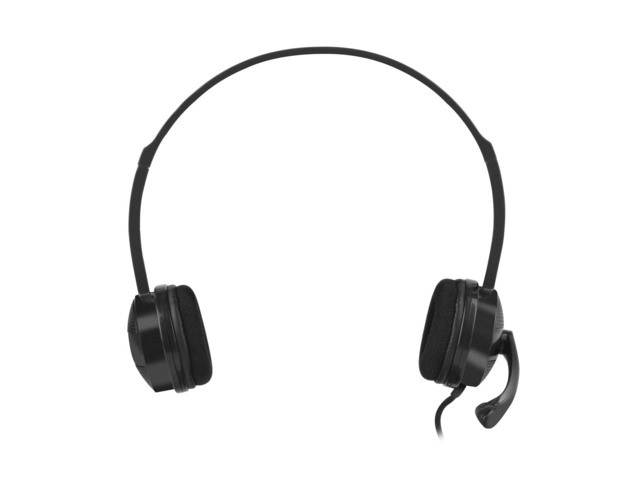 Koptelefoon met microfoon Natec Canary GO zwart