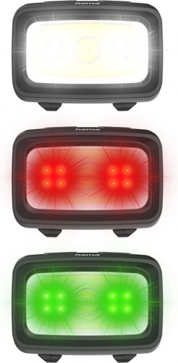 7 standen: wit, rood en groen