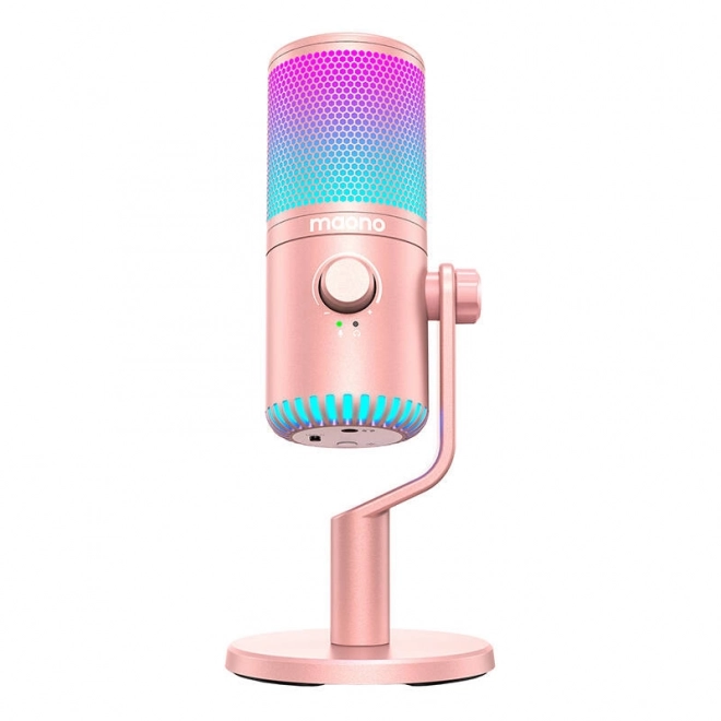 Roze microfoon Maono DM30RGB