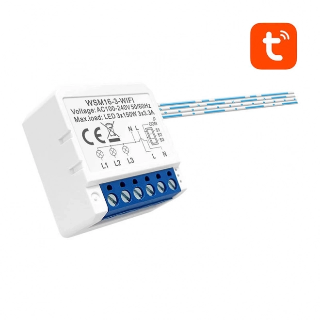 Slimme WiFi-schakelmodule Avatto WSM16 TUYA – W3