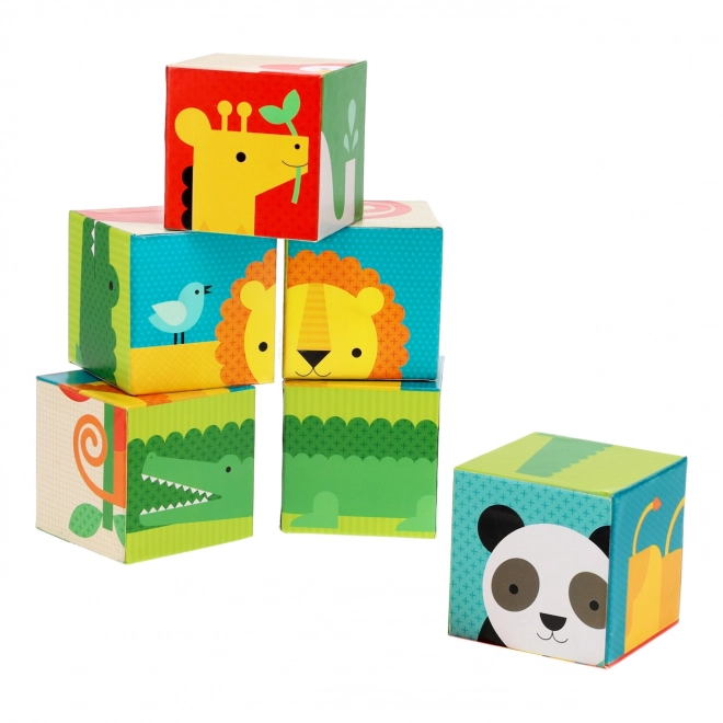 Blokken met dieren Petit Collage