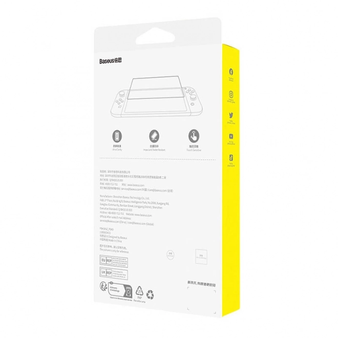 Gehard glas Baseus Screen Protector voor Nintendo Switch 2019