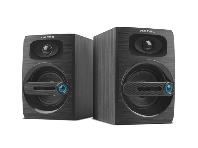 Luidsprekers 2.0 Natec Cougar 6W RMS zwart