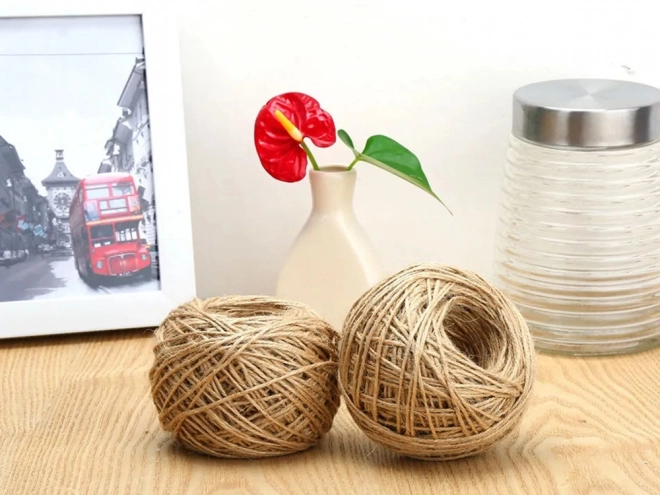 Natuurlijke juten touw 30m