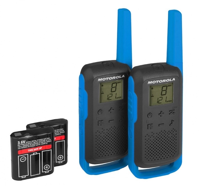 Kortegolfzendontvangers T62 PMR 446 blauw