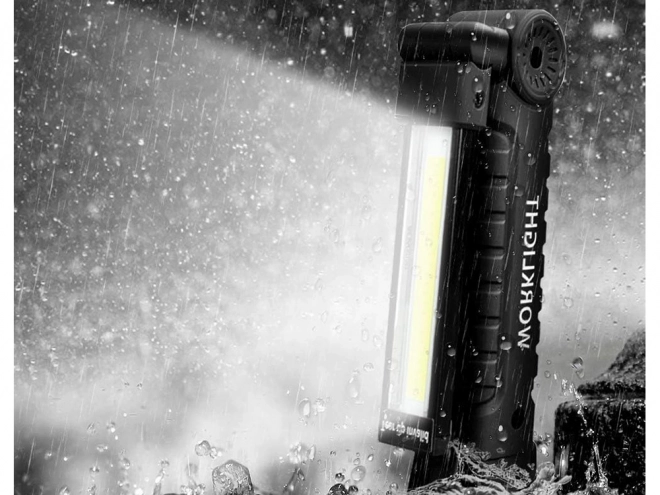 Magnetische werkplaatslamp Magnese met USB opvouwbare handgreep 5v1