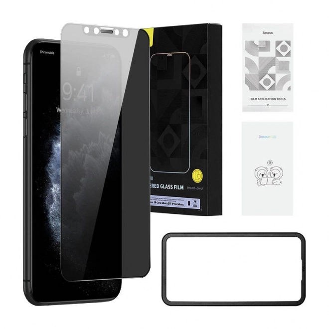 Gehard glas Baseus voor iPhone XS Max/11 Pro Max